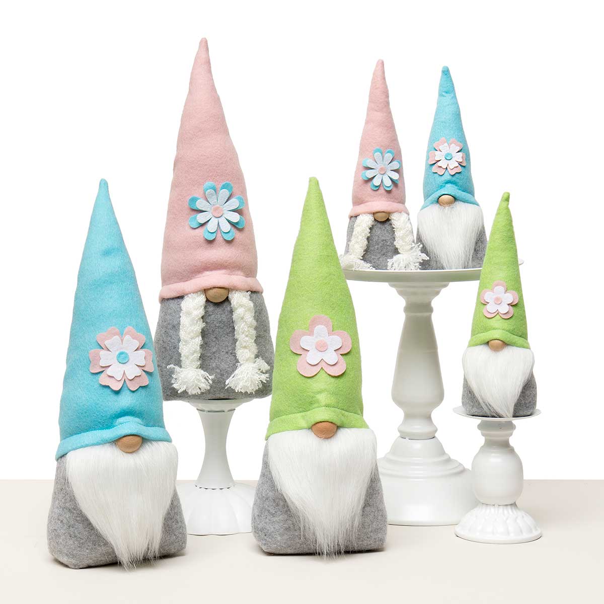 b70 GNOME FLOWER BLUE 5.5IN X 4IN X 16IN - Click Image to Close